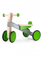 Bajocycle verde, tricicletă pentru copii, din lemn