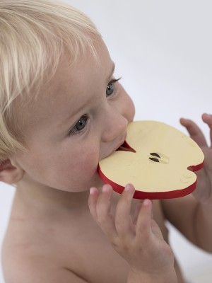 Mărul Pepita, jucărie pentru dentiție