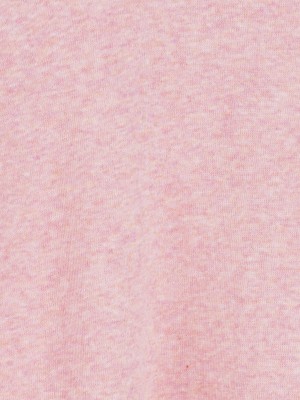 Pantaloni prematuri, din bumbac organic, cu model blush rosa